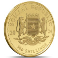GOLD 1/2 oz ELEPHANT 2023 SOMALIA Shillings 500 BU