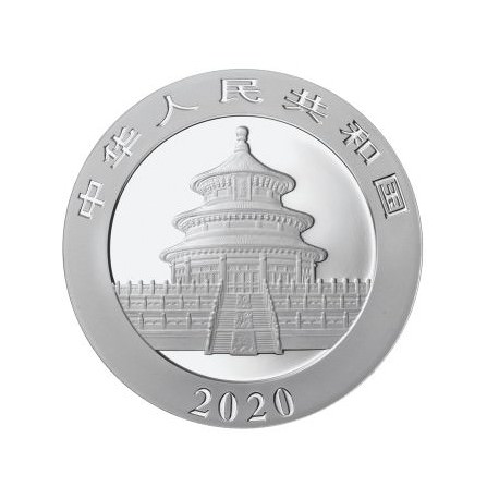 30 GR SILVER PANDA 2020 Yuan 10