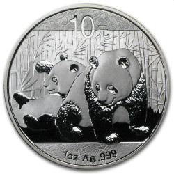 1 oz silver PANDA 2010