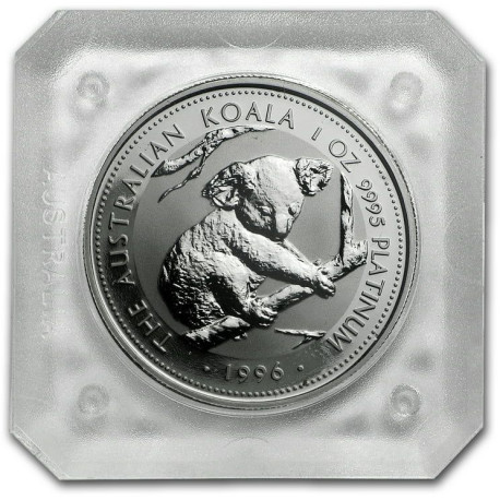 1 oz Platinum KOALA 1990 $100 bu