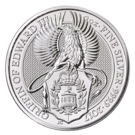 2 oz silver QUEENS BEAST 2016