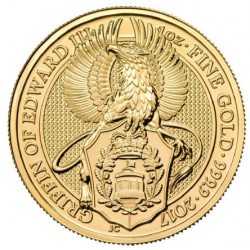 1 oz gold QUEEN'S BEAST 2017 GRIFFIN