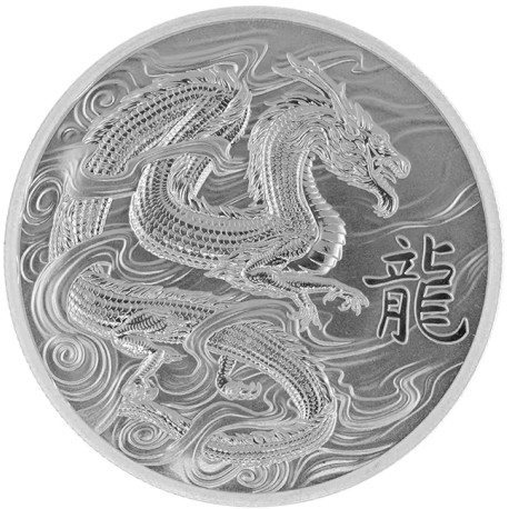 Ascension Islands 1 oz silver ST GEORGE & The DRAGON 2022 BU £2 Modern Masters - Jody Clark