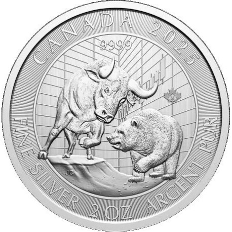 Canada 2 oz silver WOOLLY MAMMOTH 2024 $10 BU