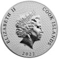 1 oz silver COOK ISLANDS 2023 $1 Bounty bu