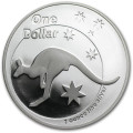 1 oz silver $1 KANGAROO 2005