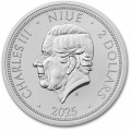 1 oz silver CZECH LION 2024 $2 BU