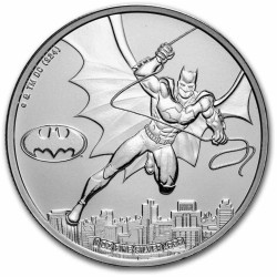 DC Comics 1 oz silver BATMAN 2024 bu $2
