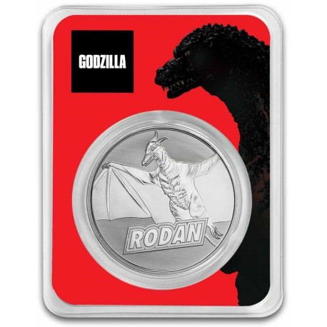 Niue 1 oz silver RODAN 2024 BU $2 