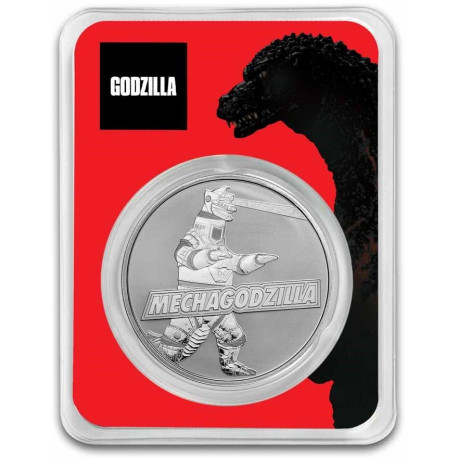 Niue 1 oz silver MECHAGODZILLA 2024 BU $2 