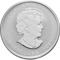 1 oz silver Maple Leaf 2011 Grizzly