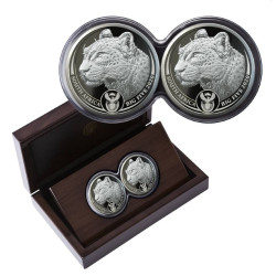 1 oz silver LEOPARD SHARK 2018 TOKELAU