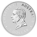World Money Fair - Coin Show Special Australian Kookaburra 2024 1oz Silver Coloured Coin in Card