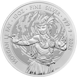UK 10 oz silver KING ARTHUR 2024 £10 BU Myths & Legends