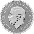UK 1 kilo silver BRITANNIA 2023 £500 bu