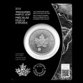 1 oz silver MAPLE LEAF 2025 $5 BU