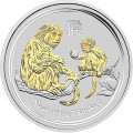 1 oz SILVER UK LUNAR MONKEY 2016