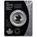 RCM 1 oz silver MAPLE LEAF 2024 $5 privy DRAGON in card