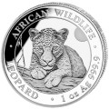 1 oz silver SOMALIA LEOPARD 2025 - 100 shillings
