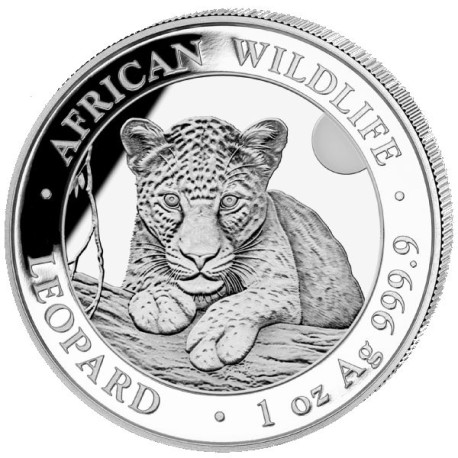 1 oz silver SOMALIA LEOPARD 2025 - 100 shillings