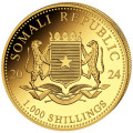 GOLD 1 oz LEOPARD 2025 SOMALIA 1000 Shillings