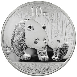 1 oz SILVER PANDA 2015
