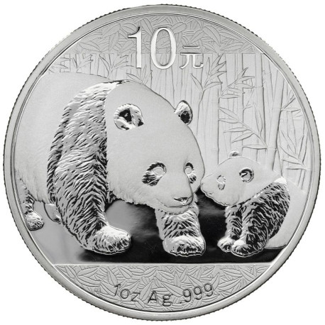 1 oz SILVER PANDA 2015
