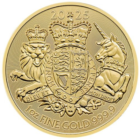 GOLD 1 oz GOLD The ROYAL ARMS 2024 £100 bu
