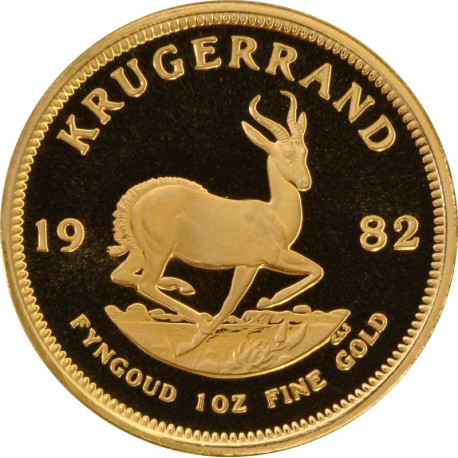 1 oz gold KRUGERRAND 1982