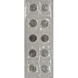 Canada 1 oz silver MAPLE LEAF 2004 $5 bu in original blister