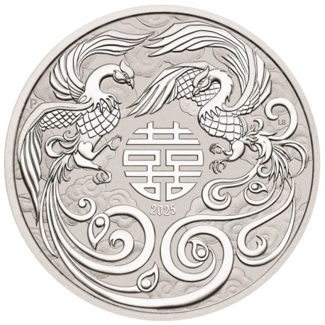 PM 1 oz silver FOUR GUARDIANS 2024 $1 bu CHINESE MYTHS & LEGENDS