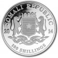 1 oz silver SOMALIA ELEPHANT 2017
