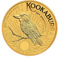 PM 1/10 oz gold KOOKABURRA 2024 $15 bu