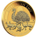 1 oz gold EMU 2024 $100 bu