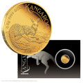 1/2 gr GOLD MINI ROO KANGAROO essay card