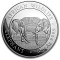 10 oz silver ELEPHANT 2020 Somalia Shillings 1000