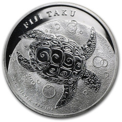 Nieu 1 oz silver HAWKSBILL TURTLE 2022 $2