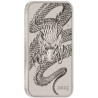 Perth Mint 1 oz silver RECTANGLE DRAGON $1 BAR 2024