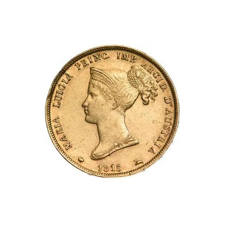 40 Lire GOLD Princess Mary Louise of Austria 1815