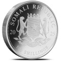 5 oz silver ELEPHANT 2024 Somalia 500 Shillings