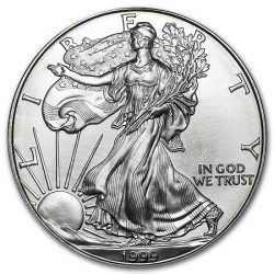 USA 1 oz silver U.S. Silver EAGLE 2022 $1 COLOURED BU
