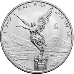 MEXICO 1 oz silver LIBERTAD 2024 PROOF