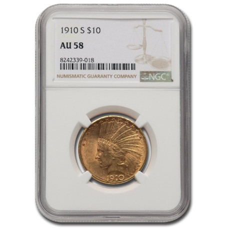 GOLD $10 USA INDIAN 1932