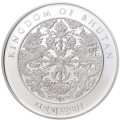 1 oz silver KINGDOM OF BHUTAN 2025 SNAKE NU200 bu