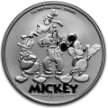 1 oz silver MICKEY & FRIENDS 2025 $2 bu