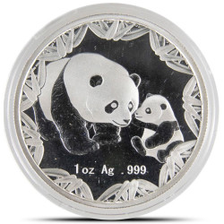 1 oz silver PANDA 2012 Proof SINGAPORE INTERNATIONAL COIN FAIR Mintage 10 000 