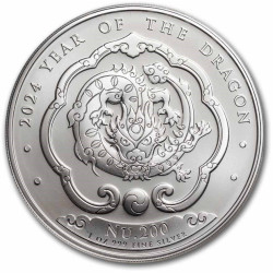 1 oz silver KINGDOM OF BHUTAN 2022 TIGER NU200