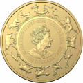 RAM 1 oz GOLD Lunar SNAKE 2025 $100 Australia bu