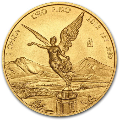 Mexico 1 oz gold LIBERTAD 2012 BU