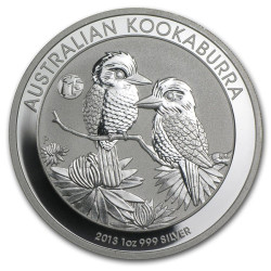 1 oz silver KOOKABURRA 2013 privy F15